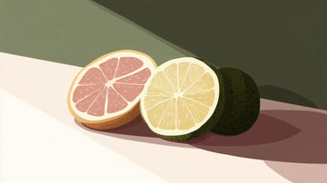 Moitiés d’agrumes riches en vitamine C pour stimuler naturellement le collagène après 40 ans