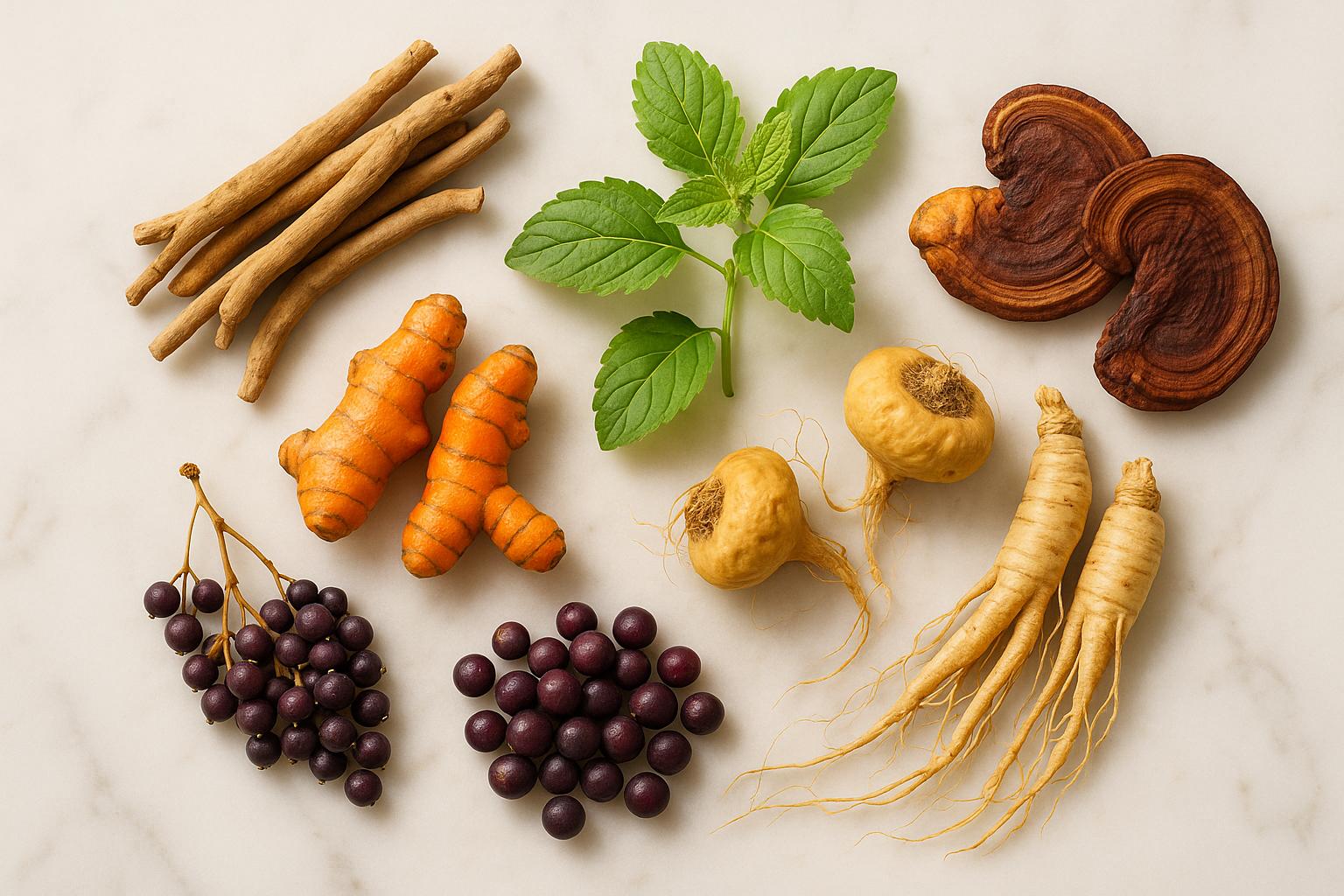7 plantes adaptogènes pour soutenir la thyroïde