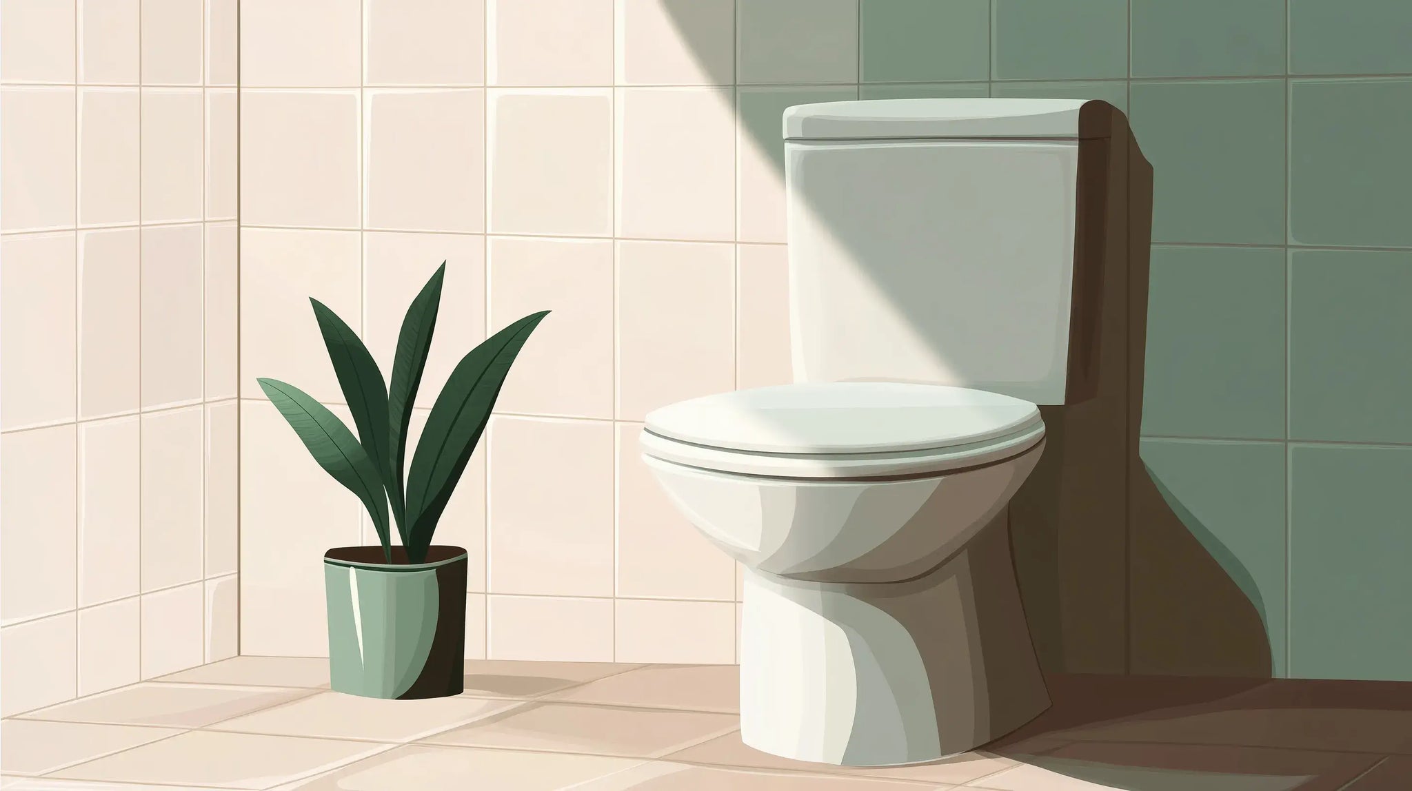 Objets de salle de bain évoquant les soins naturels pour préserver la santé urinaire pendant la ménopause.