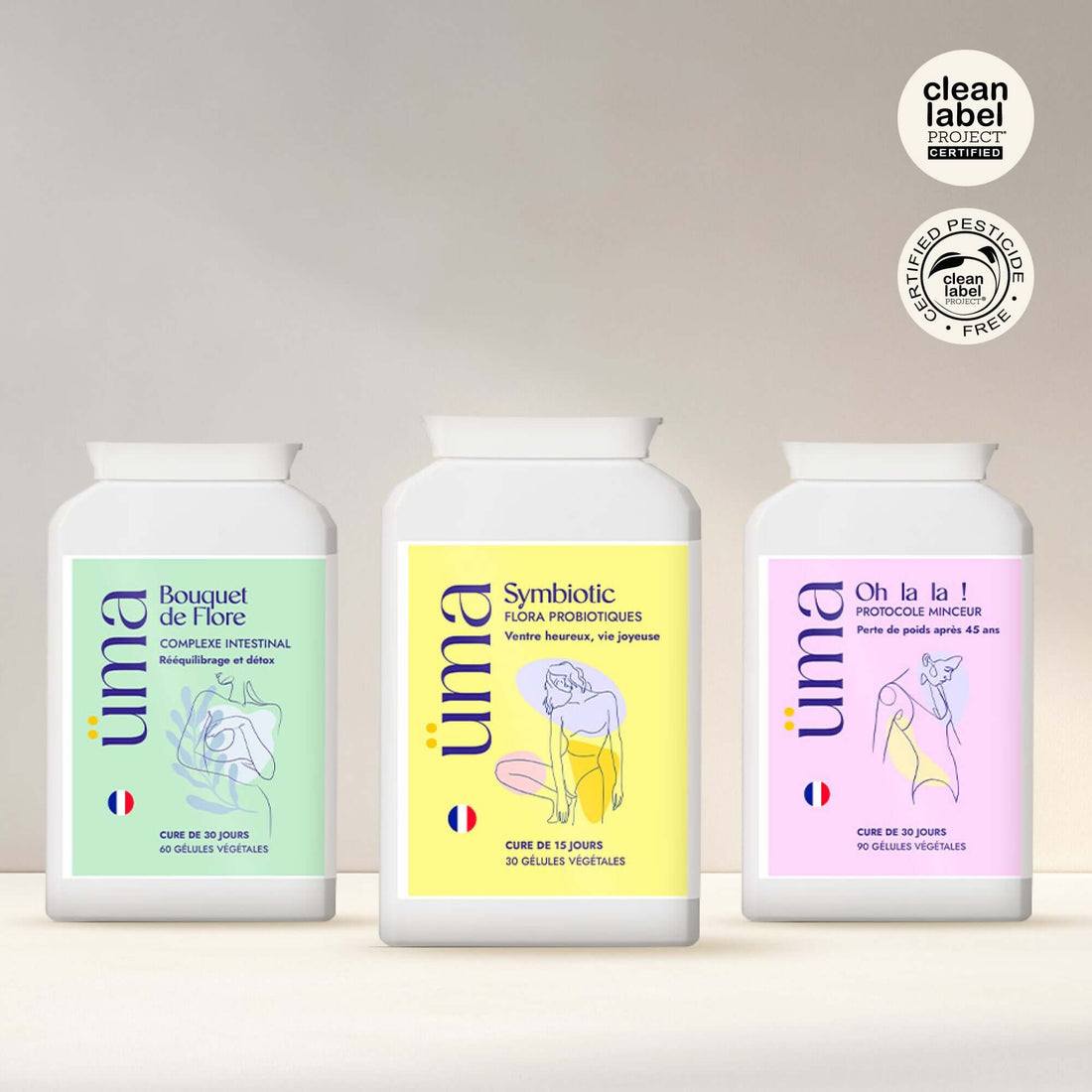 Pack Détox Ventre Plat - Laboratoires üma sas 